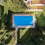 Heaven's Paradise-pool-sunset-1br *